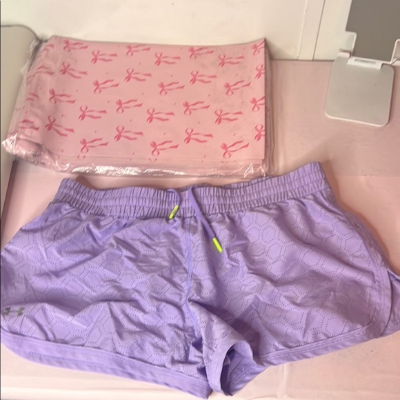 Purple Athletic Shorts - Picture 1 of 7